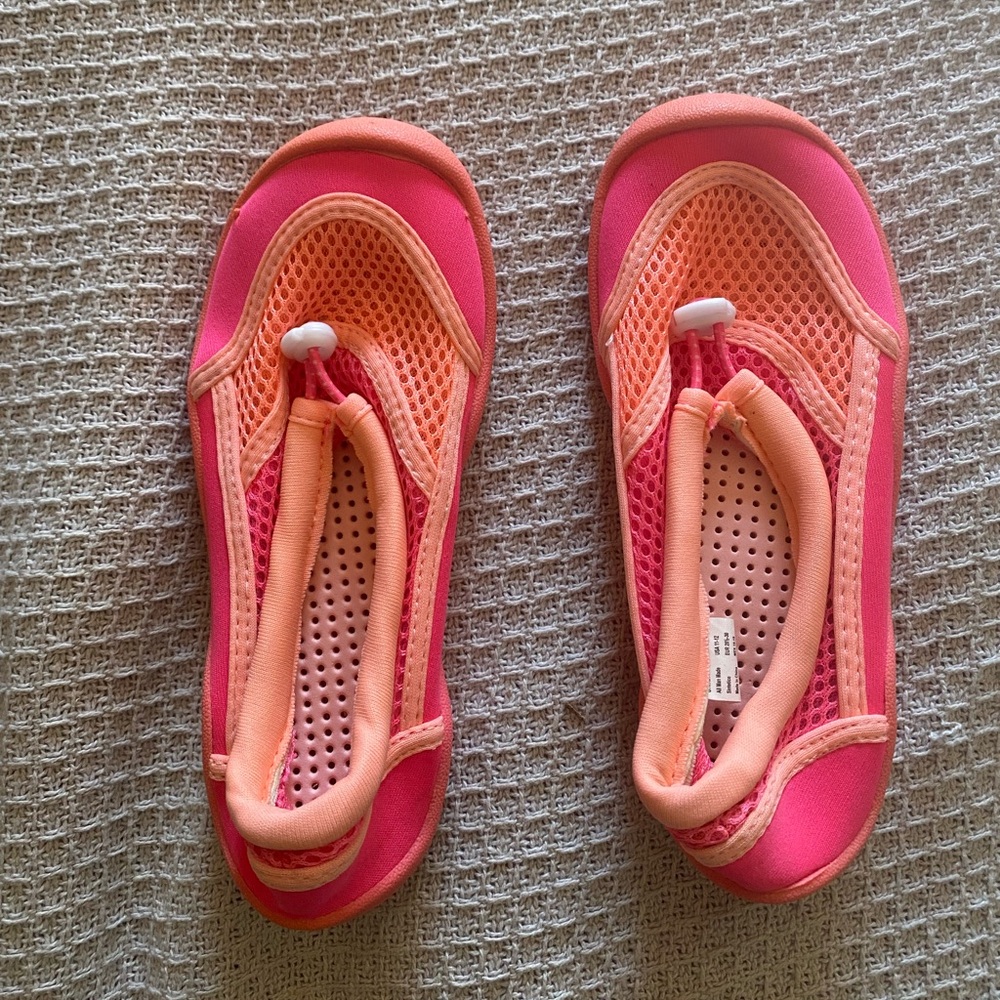 Wonder Nation Kids' Vibrant Pink and Orange Water Shoes